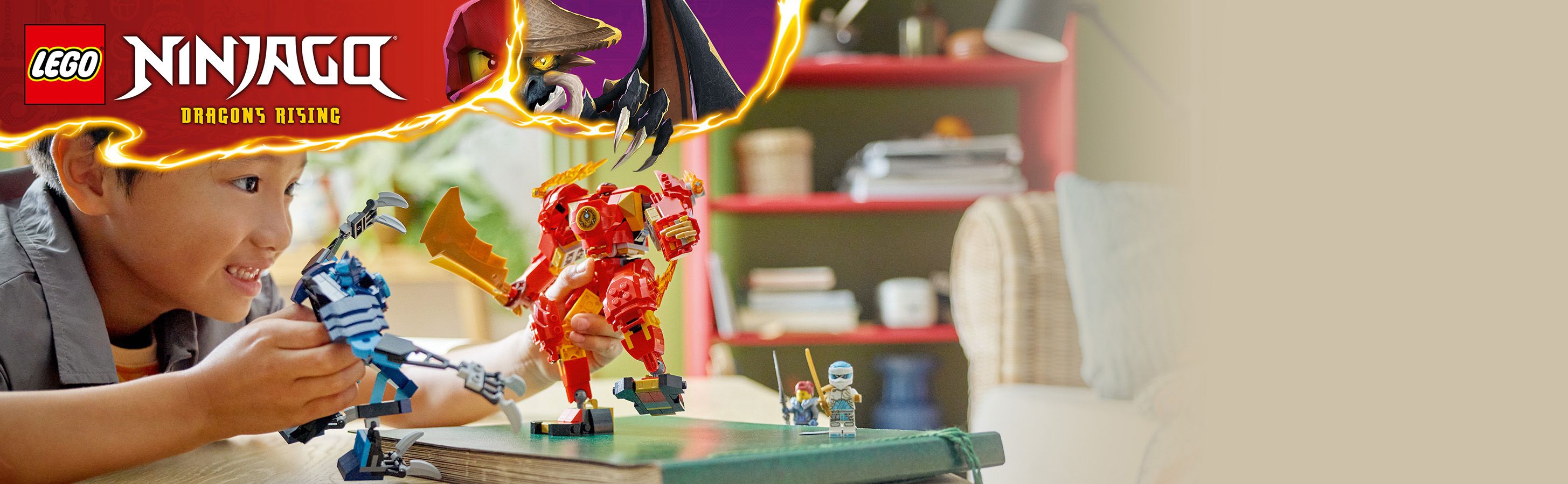 Ohromná stavebnica NINJAGO® s&nbsp;robotom